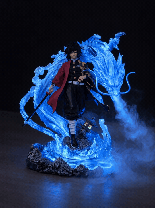 Giyu Tomioka Water Dragon Mist Diffuser Figure – mist running (animated) | Demon Slayer