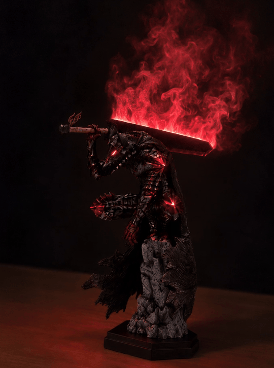 Guts Berserker Armor Mist Diffuser Figure – mist running (animated) | Berserk