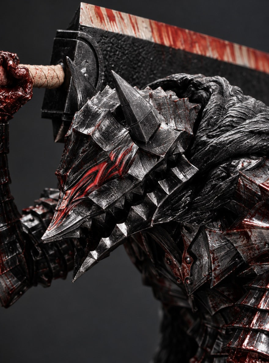 Guts Berserker Armor Mist Diffuser Figure – close-up | Berserk
