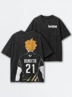 Hinata Number 21 – T-Shirt – mockup | Haikyuu