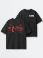 Hinata Crimson Leap – T-Shirt – mockup | Haikyuu