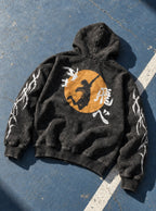 Hinata Sun Jump – Hoodie – flat-lay | Haikyuu