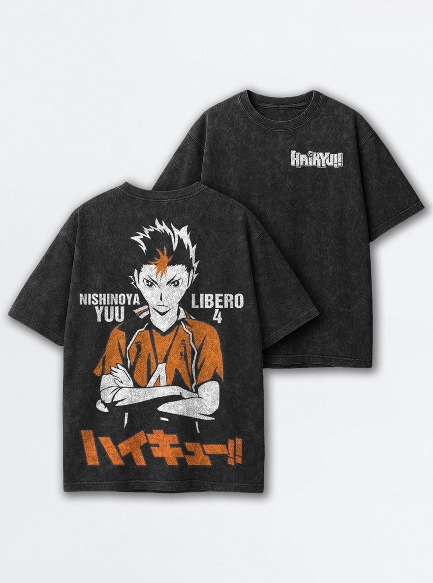 Nishinoya Libero – T-Shirt – mockup | Haikyuu