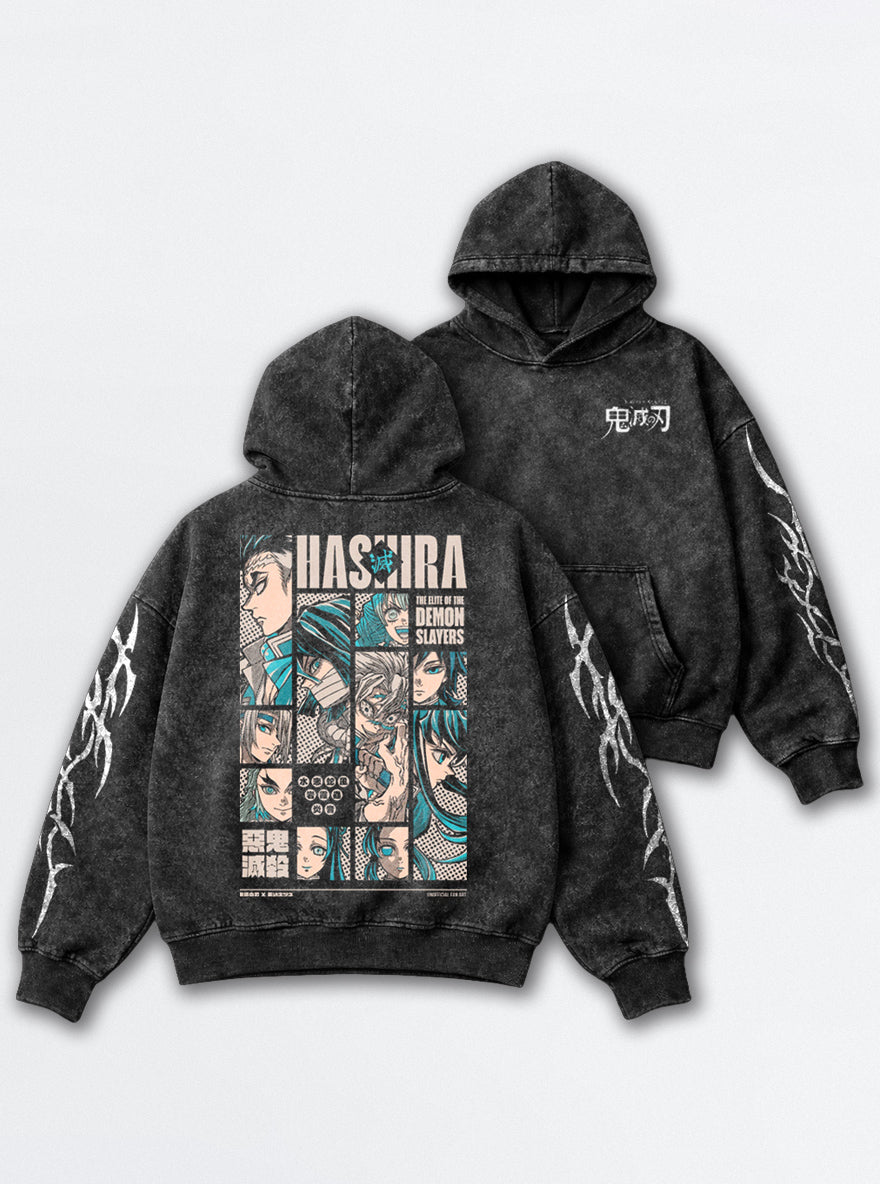 Pillar Mosaic – Hoodie – mockup | Demon Slayer