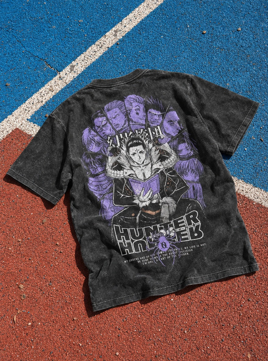 Phantom Troupe – T-Shirt – flat-lay | Hunter x Hunter