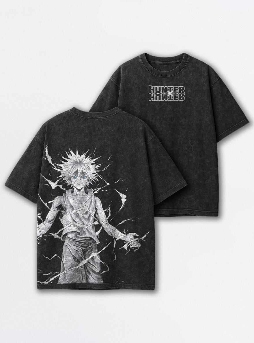 Killua Godspeed – T-Shirt – mockup | Hunter x Hunter