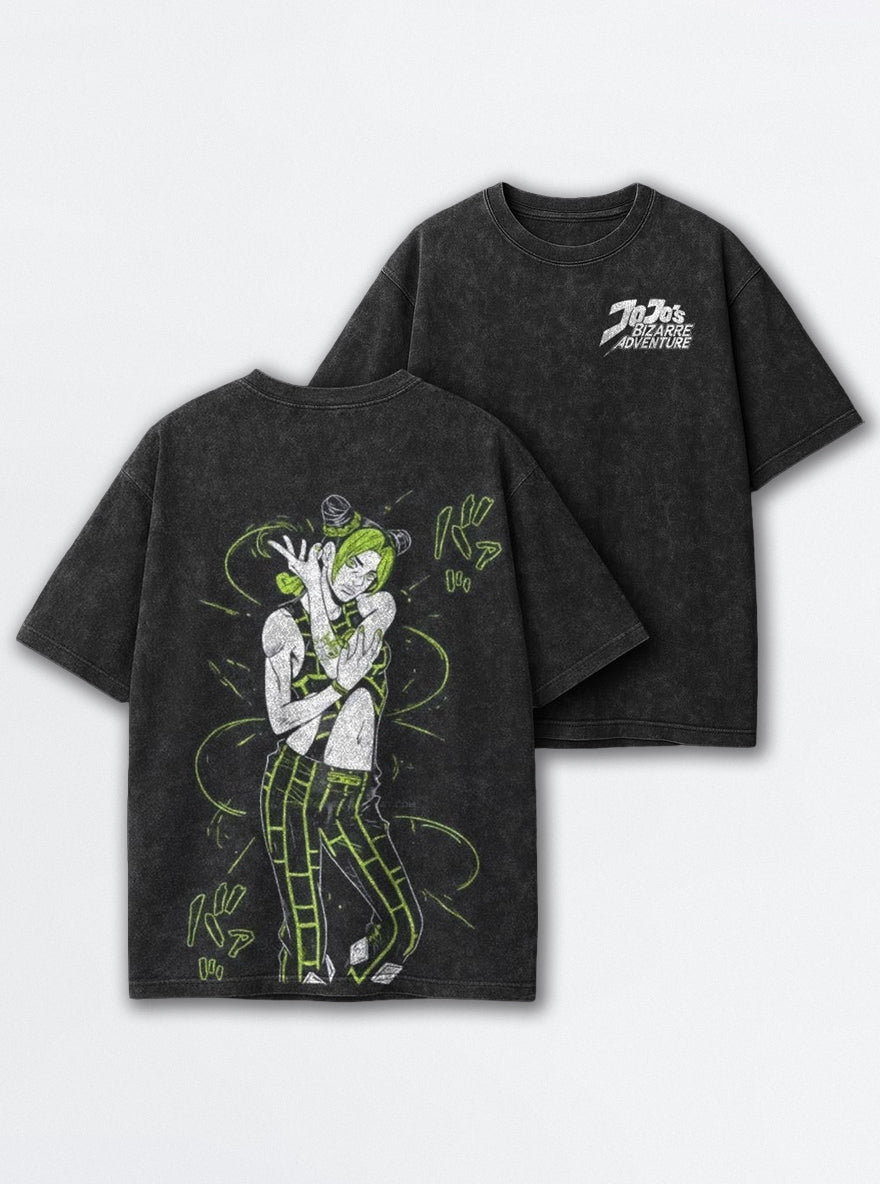 Jolyne Stone Free – T-Shirt – mockup | JoJo