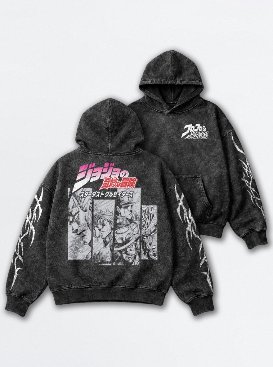 Stardust Crusaders – Hoodie – mockup | JoJo