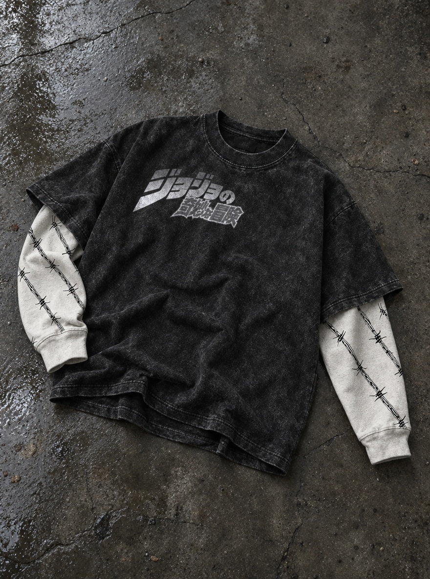 JoJo Logo – Double Sleeves – flat-lay | JoJo