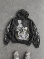 Steel Ball Run – Hoodie – flat-lay | JoJo