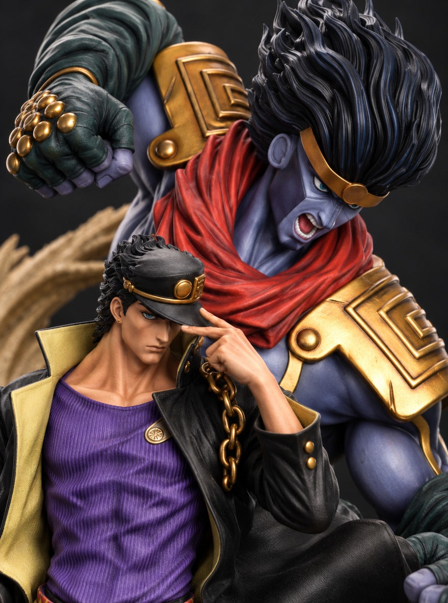 Jotaro and Star Platinum Mist Diffuser Figure – close-up | JoJo