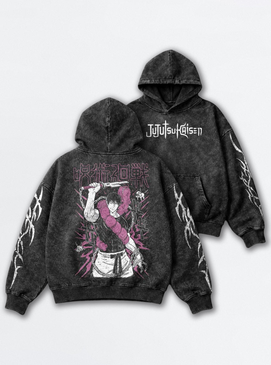 Toji Chain – Hoodie – mockup | Jujutsu Kaisen