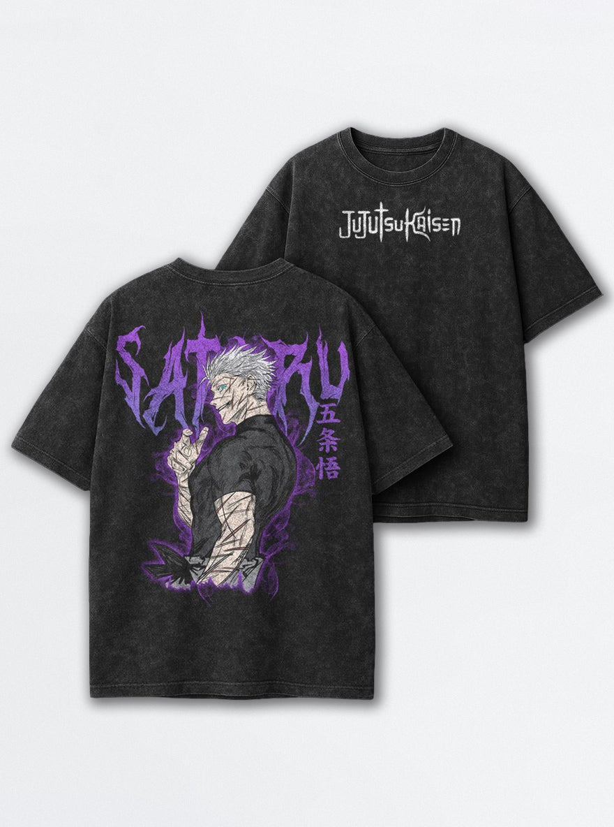 Gojo Hollow Purple – T-Shirt – mockup | Jujutsu Kaisen
