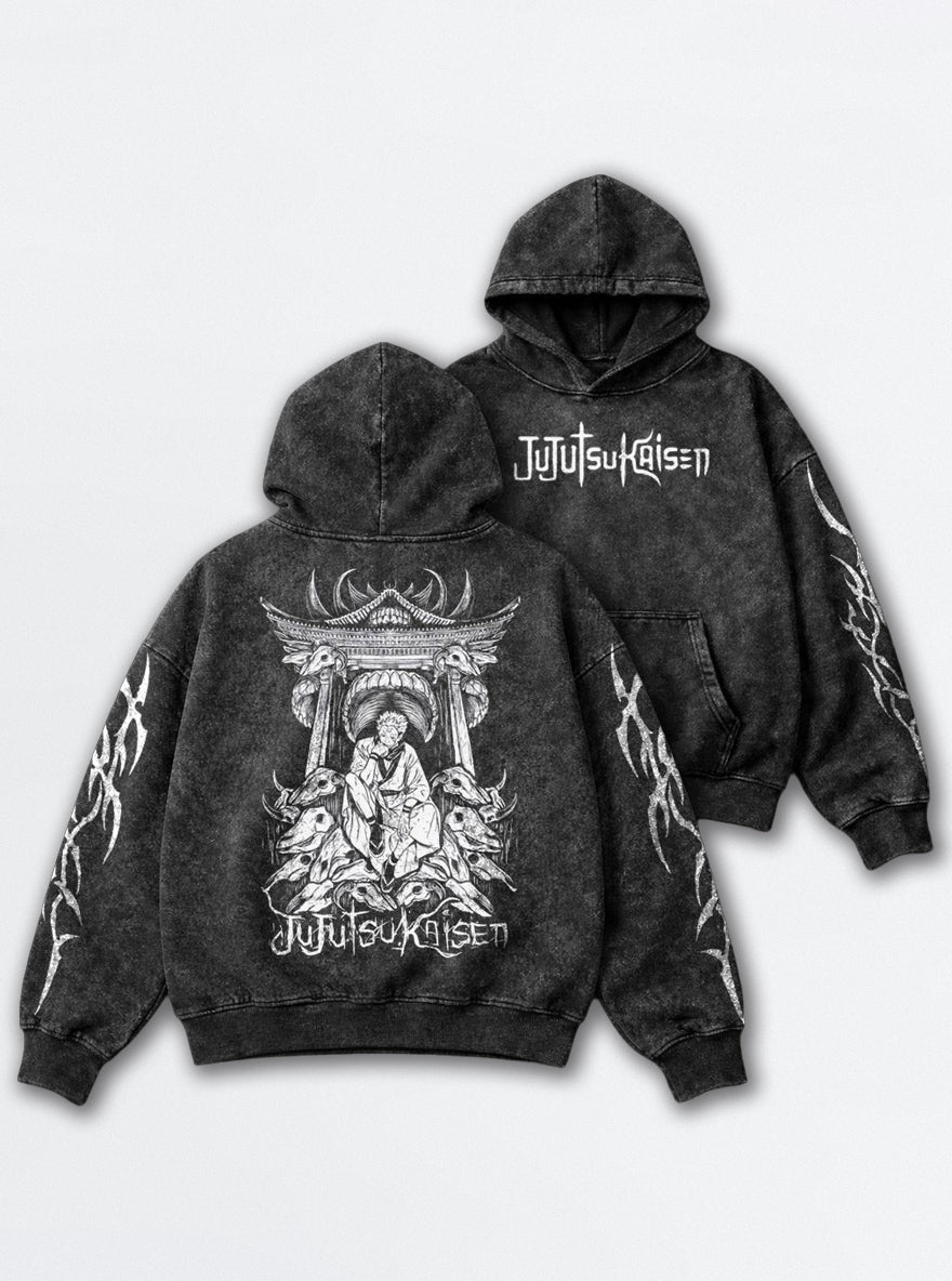 Malevolent Shrine – Hoodie – mockup | Jujutsu Kaisen