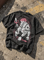 Sukuna True Form – T-Shirt – flat-lay | Jujutsu Kaisen