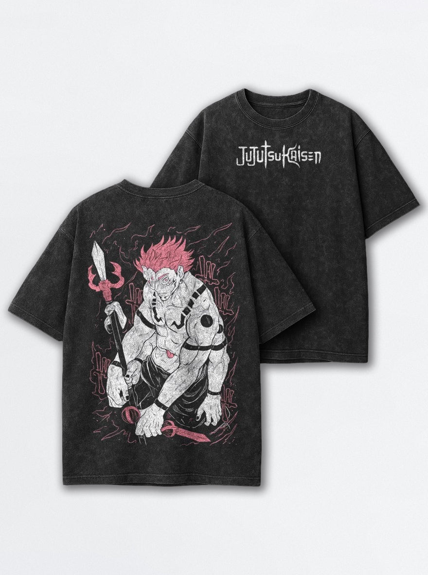 Sukuna True Form – T-Shirt – mockup | Jujutsu Kaisen