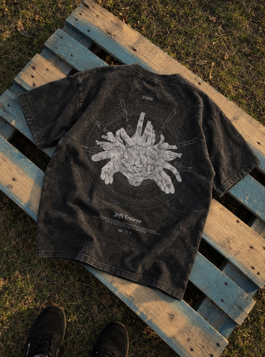 Mahito's Domain – T-Shirt – flat-lay | Jujutsu Kaisen