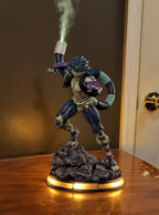 Meruem Mist Diffuser Figure – lit with mist in a daylight room | Hunter x Hunter