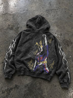All Might Victory – Hoodie – flat-lay | My Hero Academia