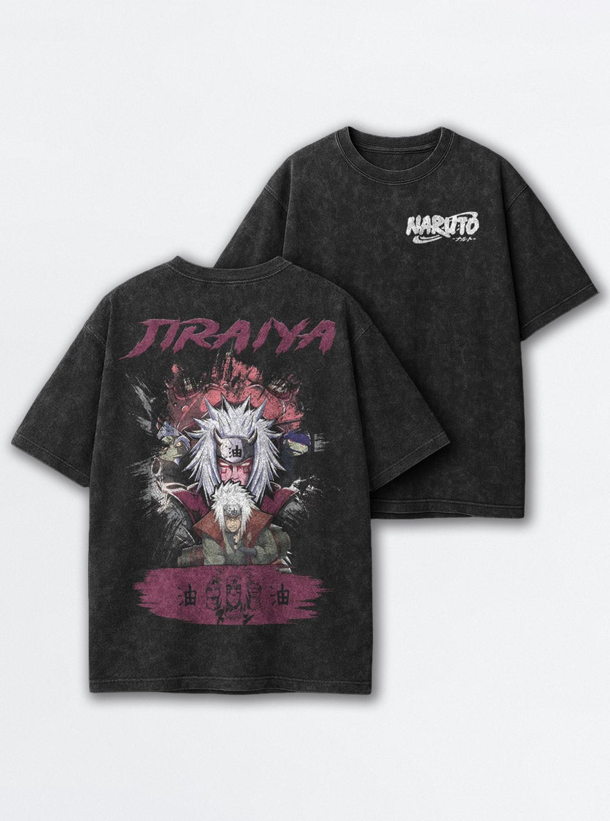 Jiraiya Toad Sage – T-Shirt – mockup | Naruto