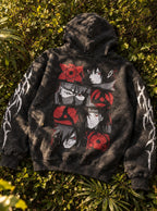 Sharingan Eyes – Hoodie – flat-lay | Naruto
