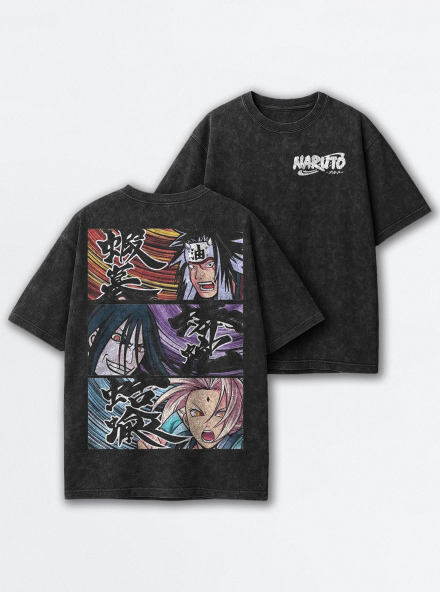 Legendary Sannin – T-Shirt – mockup | Naruto