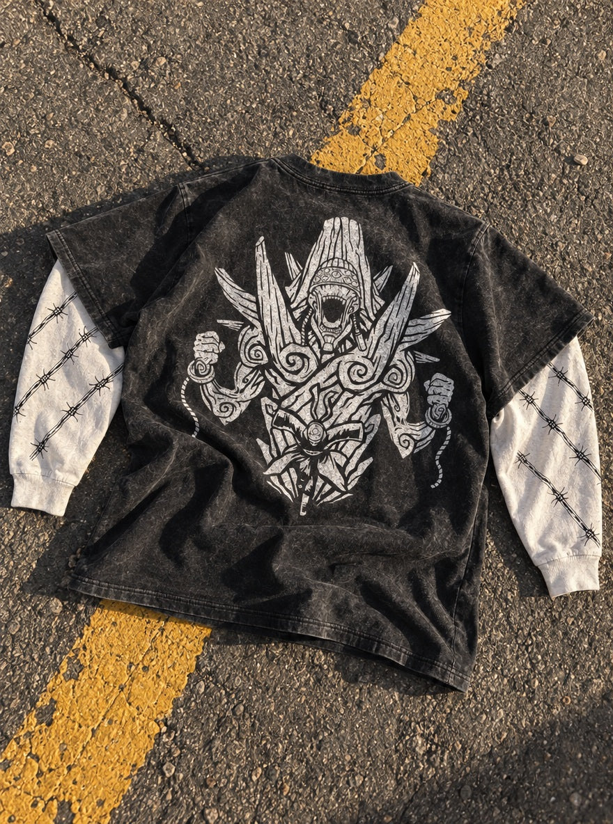 Demonic Statue – Double Sleeves – flat-lay | Naruto