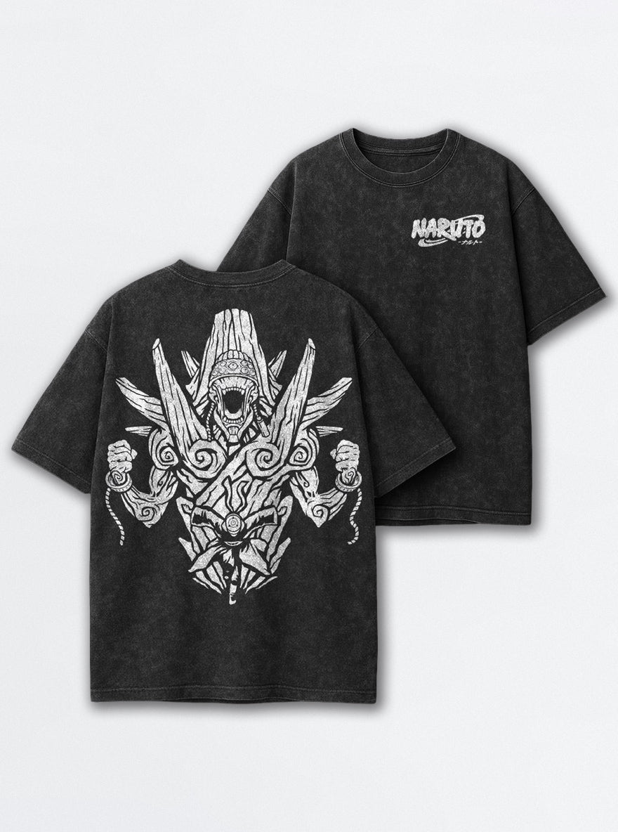 Demonic Statue – T-Shirt – mockup | Naruto