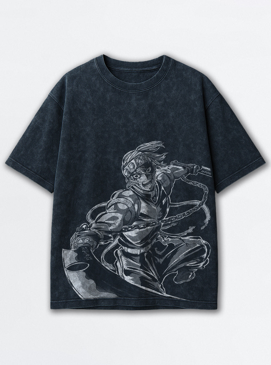 Tengen Flash – Navy Blue T-Shirt – mockup | Demon Slayer