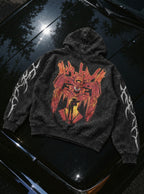 Asuka & Unit-02 – Hoodie – flat-lay | Neon Genesis Evangelion