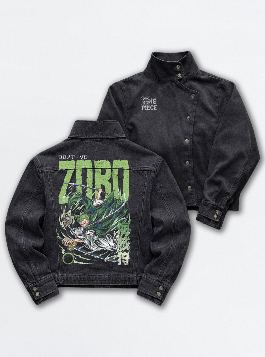 Rogue Jacket – Pirate Hunter Zoro – mockup | One Piece