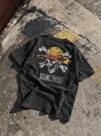 Straw Hat Jolly Roger – T-Shirt – flat-lay | One Piece
