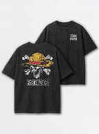 Straw Hat Jolly Roger – T-Shirt – mockup | One Piece