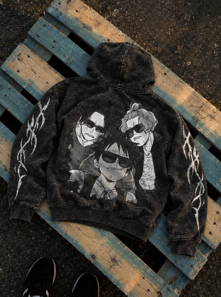 ASL Brothers – Hoodie – flat-lay | One Piece
