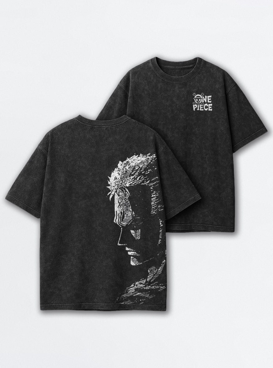 Zoro Profile – T-Shirt – mockup | One Piece