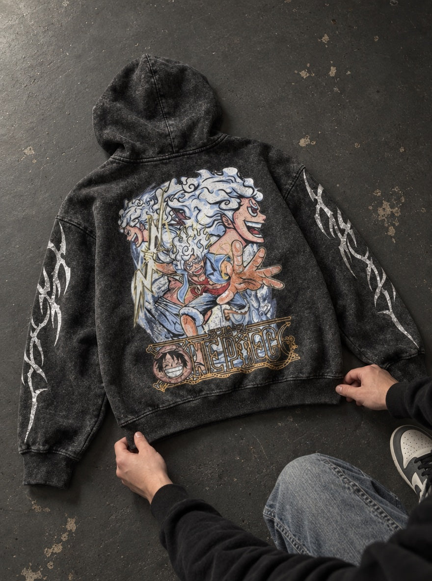 Nika Lightning – Hoodie – flat-lay | One Piece