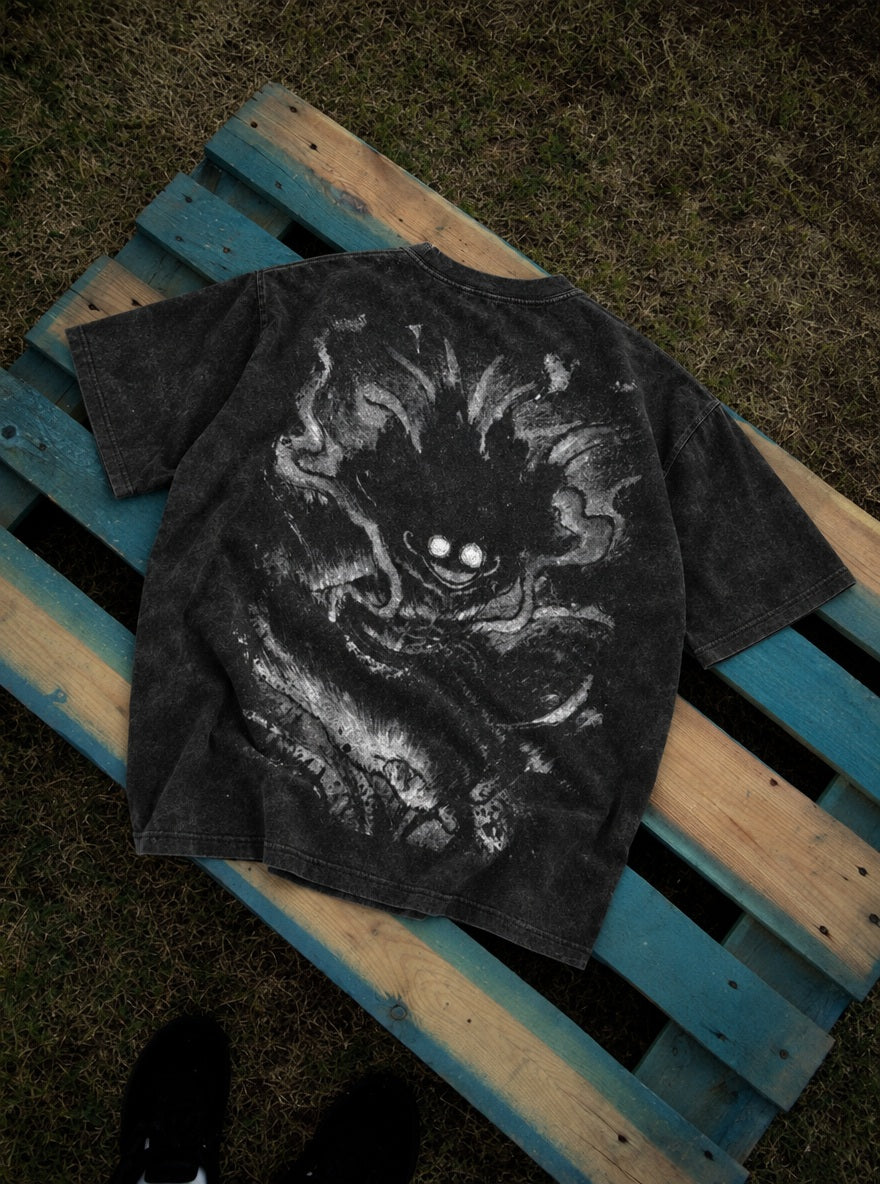 Gear 5 Shadow – T-Shirt – flat-lay | One Piece