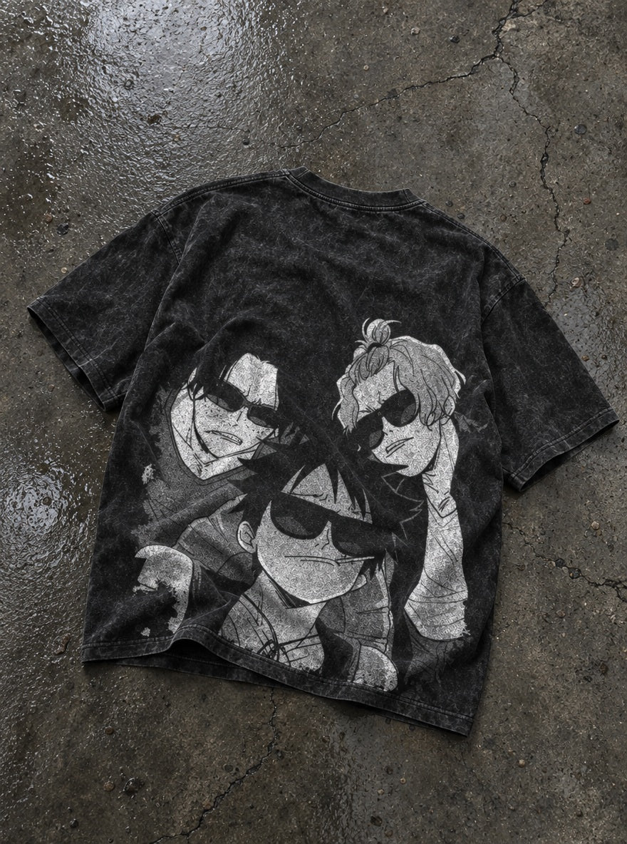 ASL Brothers – T-Shirt – flat-lay | One Piece