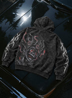 Gear 5 Sketch – Hoodie – flat-lay | One Piece