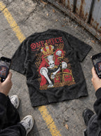 Pirate King Luffy – T-Shirt – flat-lay | One Piece