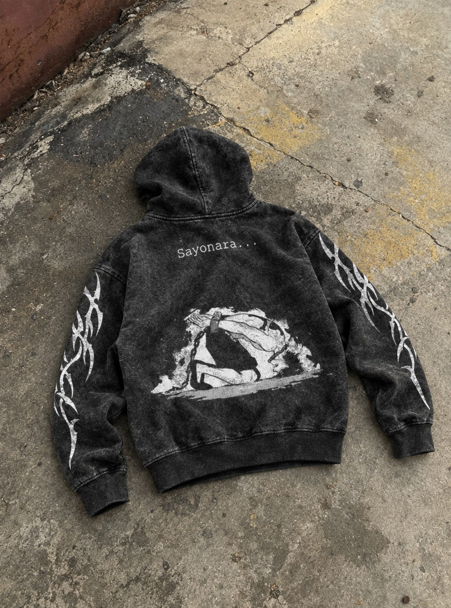 Ace's Farewell – Hoodie – flat-lay | One Piece