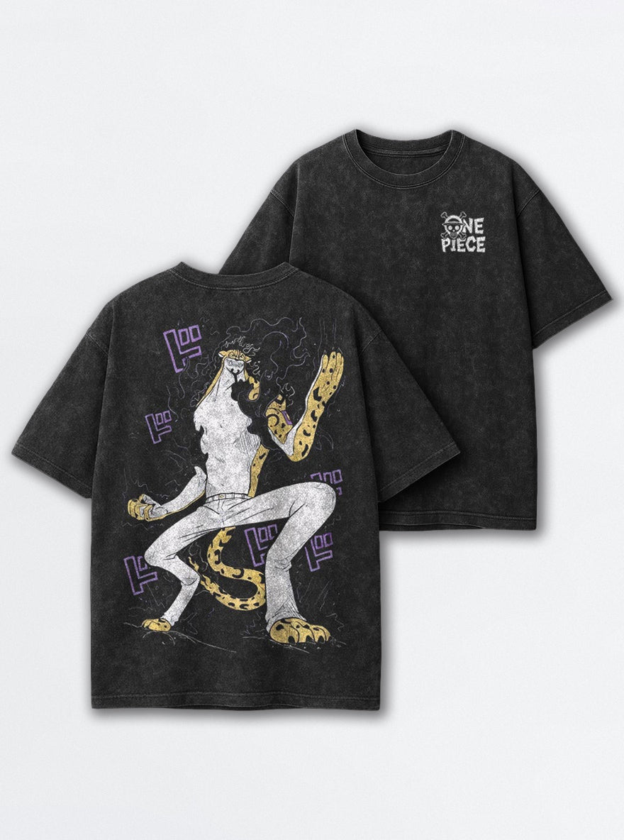 Leopard Lucci – T-Shirt – mockup | One Piece