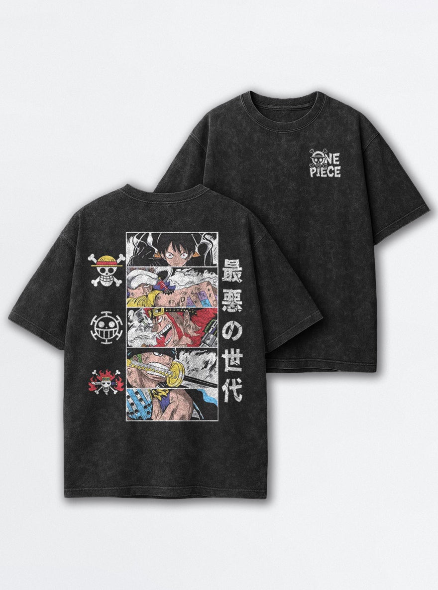 Worst Generation – T-Shirt – mockup | One Piece