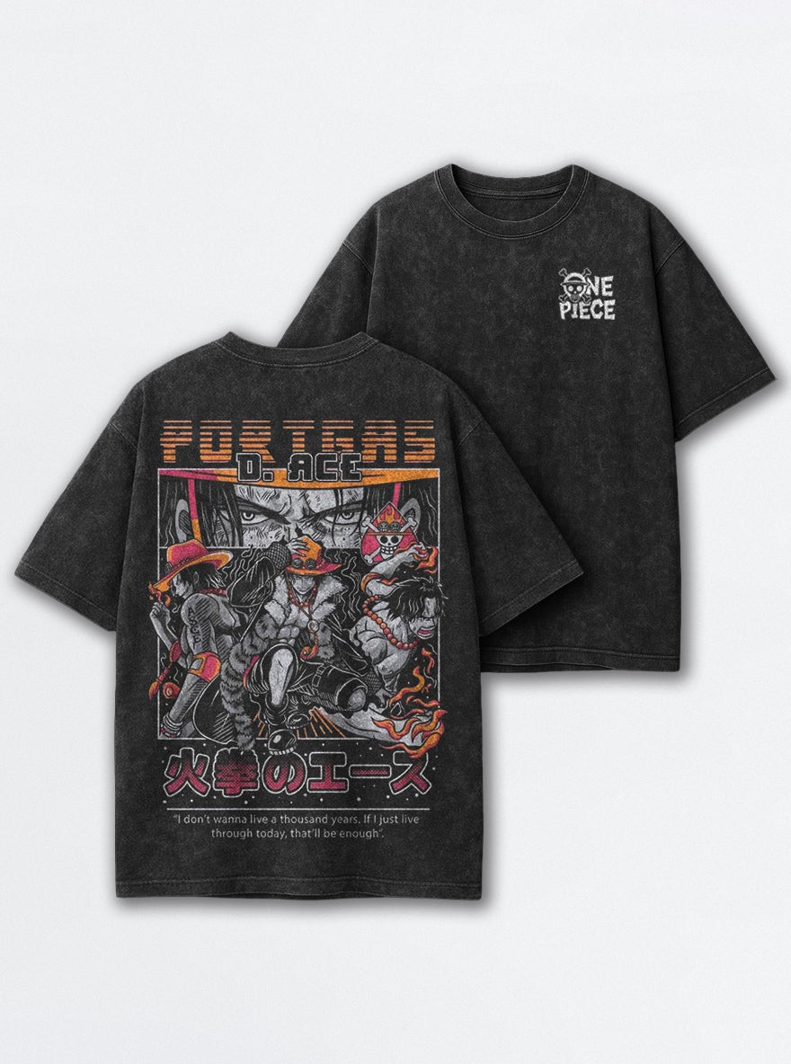 Fire Fist Ace – T-Shirt – mockup | One Piece