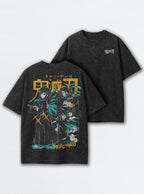 Silent Mist – Black T-Shirt – mockup | Demon Slayer