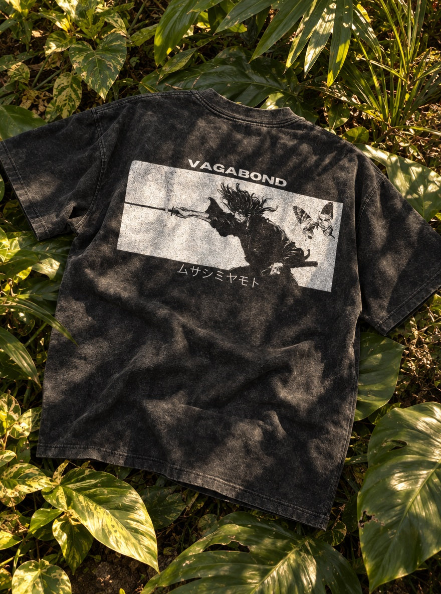 Butterfly Slash – T-Shirt – flat-lay | Vagabond