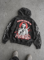 Invincible Musashi – Hoodie – flat-lay | Vagabond