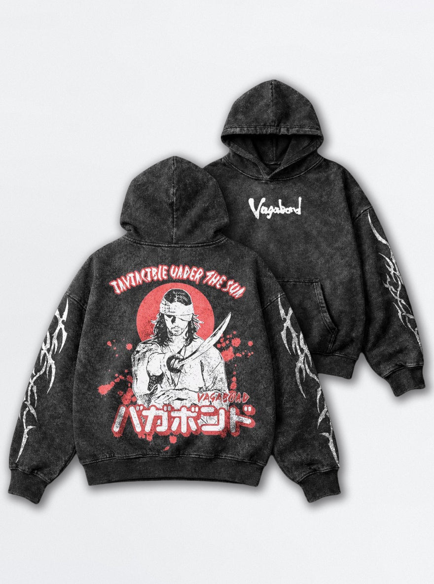 Invincible Musashi – Hoodie – mockup | Vagabond