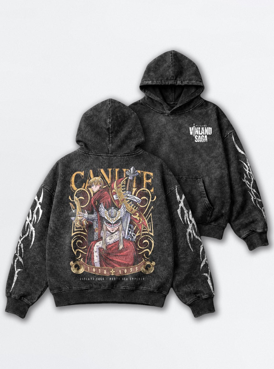 King Canute – Hoodie – mockup | Vinland Saga