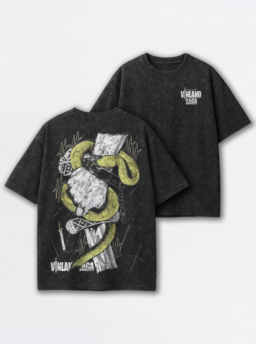 Serpent Blade – T-Shirt – mockup | Vinland Saga